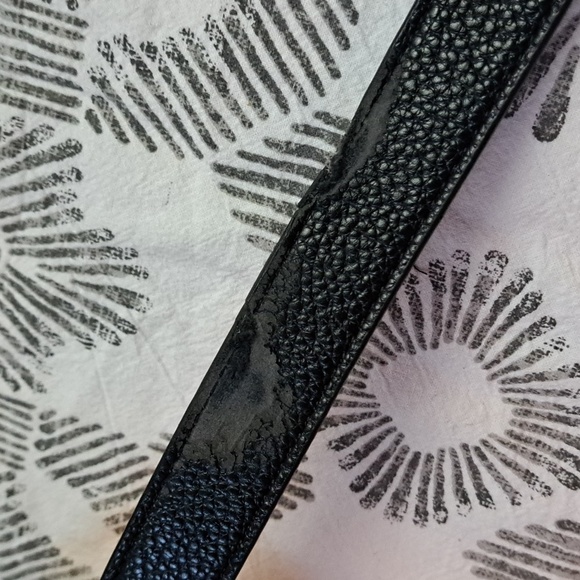 Steve Madden vegan leather multi compartment zip travel messenger laptop bag - Picture 15 of 17